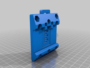 din rail clamps talon srx pcm vrm robotics electronics enclosure first frc 3d print model - Mito3D