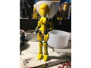 compy modibot i giocattoli giochi figura di azione ragazza robot sexy-girl 3d print model - Mito3D