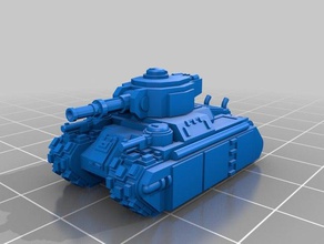 epic scale ragnarok heavy tank Fahrzeuge 1285 6 mm scifi ww2 3d print model - Mito3D