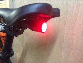lezyne femto low profile mounts sport outdoors bicycle light mount bike lights 3d print model - Mito3D