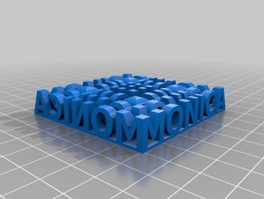 monica Skulpturen angepasst 3d print model - Mito3D