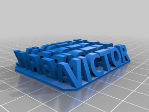 victor abril sculture personalizzato 3d print model - Mito3D