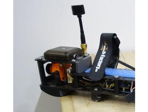 mini race wing battery wall cable passage rc vehicles miniracewing mrw 3d print model - Mito3D