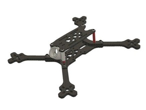 fonte de dois v01 foxeer pirulito montagem veículos drone fpv corrida opensource sourcetwo teamblacksheep 3d print model - Mito3D