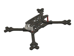 kaynak iki v01 axii gerçek Anten monte edin araç drone yarış açık sourcetwo teamblacksheep 3d print model - Mito3D
