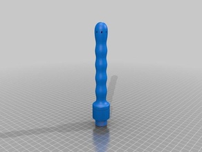 anal douche testa v2 bagno accessori per il nsfw sesso 3d print model - Mito3D