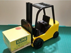 uline sticky note pallet scale forklift office 3d print model - Mito3D