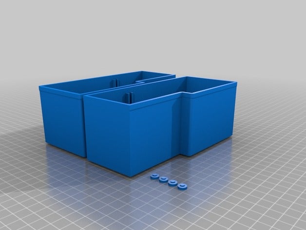 l-boxx sortimo 136 side oragizer v2017 tool holders boxes organizer 3D print model - Mito3D