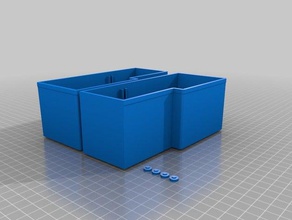 l-boxx sortimo 136 side oragizer v2017 tool holders boxes organizer 3d print model - Mito3D