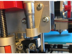micrometer z-stop mounts k8200 3d printer accessories zstop 3d print model - Mito3D