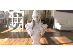 adam jensen Skulpturen deus ex 3d print model - Mito3D