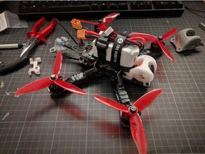 sihirbaz 220 kamera kafes 20 mm soğukluk mod rc araç monte edin drone yarış eachine Sihirbazı x220 x220s gerçek runcam split 3d print model - Mito3D