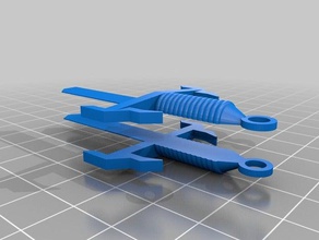 mini sword keychain keychains 3d toy toys 3d print model - Mito3D