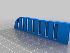meine angepasste parametrische Küche Messerscheide verbessert remix Essen 3d print model - Mito3D