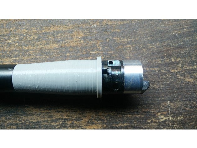 we m4 gbbr outer barrel adapter sport outdoors airsoft 3D print model - Mito3D