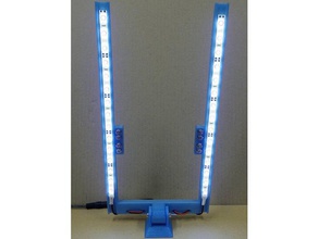 led strip lamp brackets 3d printing light stand 3d print model - Mito3D