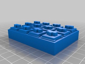 sizeable mechanical switch tester computer cherry mx kailh keyboard openscad variable 3d print model - Mito3D