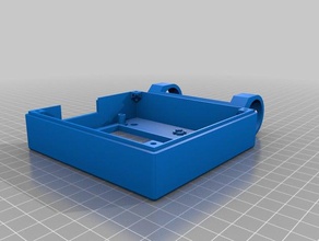 lcd case reprap full grapghics modded emt8 3d printer parts 3d print model - Mito3D
