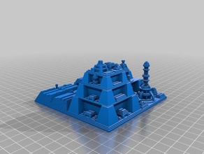 özelleştirilmiş modern bir şehir oluşturucu jeneratör sanat 3d print model - Mito3D