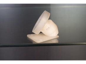 ikea besta-ledberg-Kugelgelenk-Halter Dekor 3d print model - Mito3D
