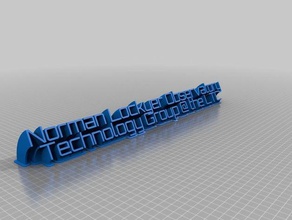 tech group nlo office personalizzato 3d print model - Mito3D