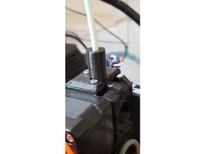 reverse bowden connector prusa mk25mk3 3d printer accessories i3 mk25 mk3 3d print model - Mito3D