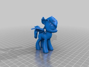 batty thestral 3d drucken mlp mlpfim mlp-fim pony-Modell mylittlepony my little pony 3d print model - Mito3D