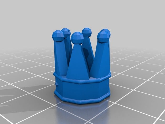 my customized crown generator accessories 3D print model - Mito3D