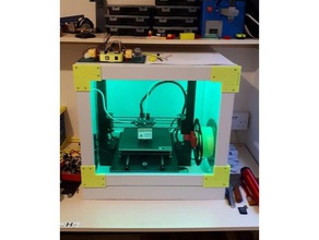 Impresora 3d de gabinete bisagras la impresión anycubic i3 mega 3d print model - Mito3D