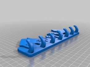 1 piece key holder household 3d print model - Mito3D