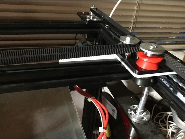 tronxy x5s gantry-Quadratur Klammer 3d Drucker Teile Achse grantry 3D print model - Mito3D