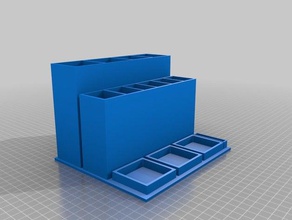 modello di strumento station 3 colla pentole art strumenti modelli in scala utensile 3d print model - Mito3D