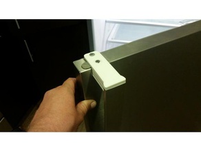 frigorifero congelatore staffa 3d print model - Mito3D