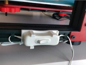 ledberg switch mount 2020 profile 3d printer accessories 3d print model - Mito3D