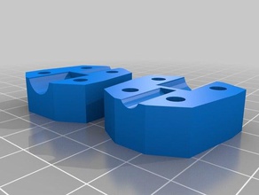 my customized parametric shaft coupling 3d printer parts 3d print model - Mito3D