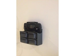 dji In-pro duvar batteri kontrol sahibi hobi 3d print model - Mito3D