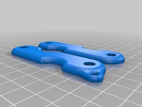 key chain 7mm knob remix gadgets keychain keychains swiss army knife 3d print model - Mito3D