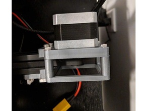 ender-3 eixo deslizante de montagem do amortecedor m3 threadable 3d a impressora partes 3d print model - Mito3D