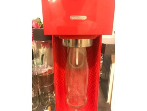 sodastream petglass Flasche Adapter grabber Container pet-Flasche 3d print model - Mito3D