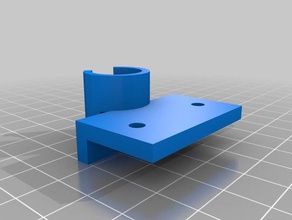 cable de montaje vertical 3d impresión 3d print model - Mito3D