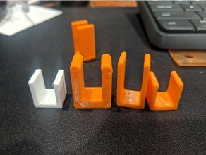 anet a8 de vidrio grueso cama clips 3d la impresora partes 3d print model - Mito3D