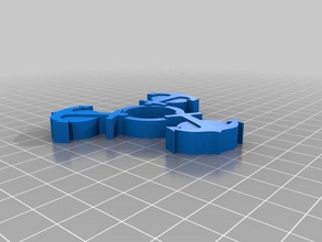 ancla fidget 3d impresión 3d print model - Mito3D