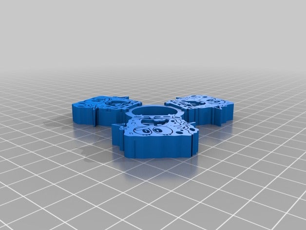 sponge bob fidget 3d printing 3D print model - Mito3D