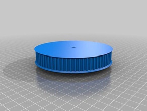 72 tooth htd 5mm pulley parts customized 3d print model - Mito3D