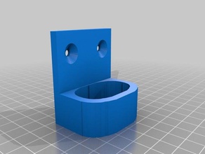 gorilla glue mount round 3d printing 3d print model - Mito3D