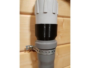 festool vacuum hose 50 mm ht-pipe adapter parts 3d print model - Mito3D