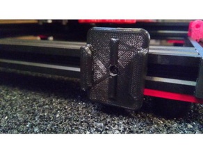 2020 v-slot gopro&cie holder 3d printer accessories alfawise u20 camera mount rail support 3d print model - Mito3D