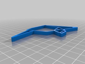 4in çevirdi origami fare hayvanlar özelleştirilmiş 3d print model - Mito3D
