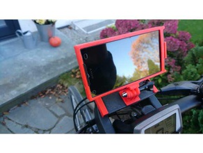 damped klickfix gopro adapter sport outdoors bike mount camera mobile phone holder 3d print model - Mito3D