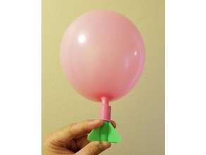 Ballon-Rakete Flossen - Spielzeug Spiel Zubehör baloon nsfw 3d print model - Mito3D